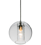 10"W Cilindro Bola Contemporary Mini Pendant
