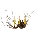 16"W Twigs 3 Lt Rustic Wall Sconce