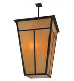 36"Sq "T" Mission Outdoor Pendant
