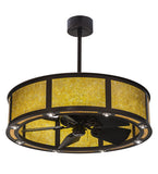 36.5"W Smythe W/Up And Downlights LED Chandel-Air Fan