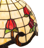19"H Roseborder Table Lamp