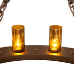 48"W Loxley 16 Lt Rustic Lodge Chandelier