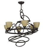 29"W Anneau 6 Lt Chandelier