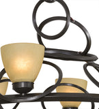 29"W Anneau 6 Lt Chandelier