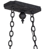 42"L Kenneth 10 Lt Victorian Gothic Oblong Chandelier