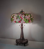 31"H Tiffany Cherry Blossom Floral Table Lamp