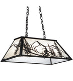 33"L Alpine Island/Billiard Lodge Pendant