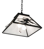 16"Sq Alpine Pendant