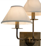 19"W Annacostia 3 Lt Wall Sconce