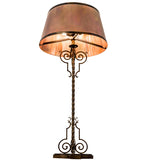 72"H Clarice Victorian Floor Lamp