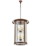 24"W Fulton Prime Mission Outdoor Lantern Pendant