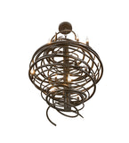 28"W Cyclone 12 Lt Chandelier