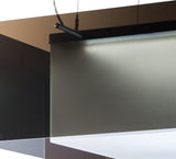 48"L Quadrato Shadow Box LED Oblong Pendant