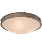 22"W Dionne Contemporary Flush Mount