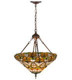 20"W Middleton Tiffany Mission Inverted Pendant