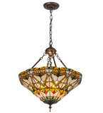 20"W Middleton Tiffany Mission Inverted Pendant