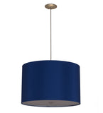 22"W Cilindro Play Textrene Modern Pendant