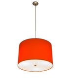 22"W Cilindro Play Textrene Modern Pendant