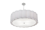 36"W Cilindro Engranaje Modern Pendant