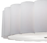36"W Cilindro Engranaje Modern Pendant