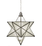 24"W Moravian Star Mission Pendant