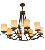 48"W Octavia 8 Lt Oblong Contemporary Chandelier