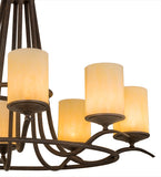 48"W Octavia 8 Lt Oblong Contemporary Chandelier
