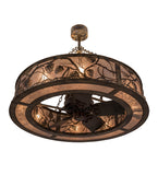 44"W Whispering Pines 4 Uplights Chandel-Air Fan
