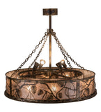 44"W Whispering Pines 4 Uplights Chandel-Air Fan