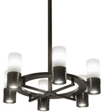 48"W Farmington 6 Lt Modern Chandelier