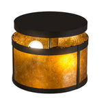 11.5"W Smythe Craftsman Flush Mount