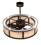 36"W Smythe Craftsman Chandel-Air Fan