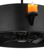 40"W Kingston 8 Lt Chandel-Air Ceiling Fan
