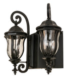 33"W Monticello 2 Lt Outdoor Wall Sconce