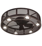 48"W Paloma Golpe Chandel-Air Ceiling Fan