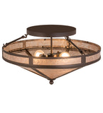 22"W Craftsman Prime Flush Mount