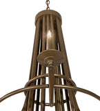 60"W Octavia 15 Lt Two Tier Contemporary Chandelier