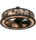 45"W Whispering Pines Chandel-Air Fan