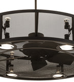 48"W Paloma Golpe Chandel-Air Fan