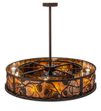 45"W Whispering Pines Chandel-Air Ceiling Fan