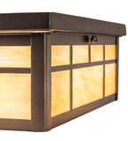13"Sq Santa Fe Flushmount