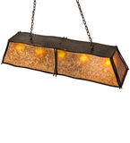 60"L Sticks Mission Island/Billiard Oblong Pendant