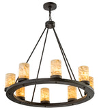 48"W Loxley Jadestone 16 Lt Contemporary Chandelier