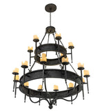 60"W Marta 18 Lt Two Tier Chandelier