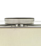 30"W Cilindro Textrene Flush Mount