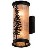 5"W Tall Pine Wall Sconce