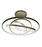 60"W Anillo Cascading Modern Chandelier