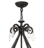 26"W Adrianna 5 Lt Chandelier