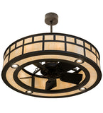 45"W "T" Mission Chandel-Air Ceiling Fan