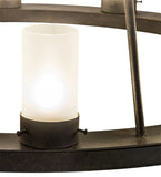 42"W Loxley 18 Lt Two Tier Modern Chandelier